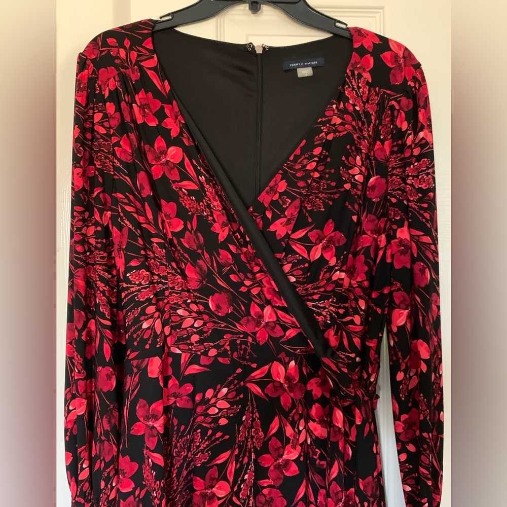 Tommy Hilfiger long sleeve Jersey Midi Dress
